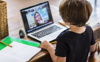 6-year-old-boy-having-a-remote-schooling-session